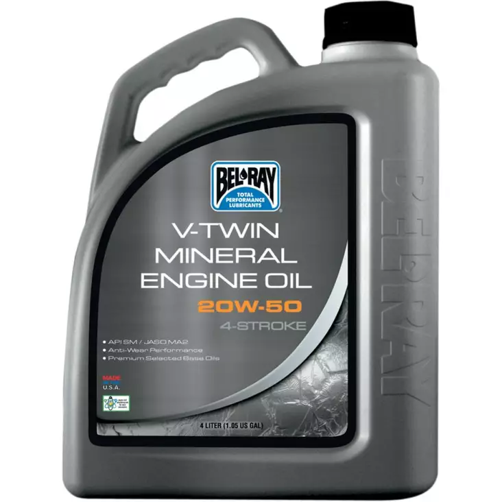ENGINE OIL VTWIN 20W-50 4 LITER - Öljyt - 36010250 - 1