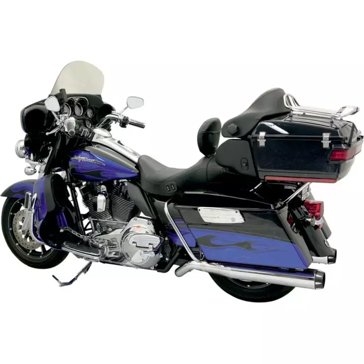EXHAUST ROAD RAGE II B1 PSEUDO LEFT-SIDE MUFFLER CHROME - Pakoputket ja niiden osat - 18010550 - 1