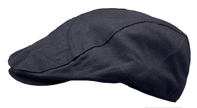 Flatcap musta koristetikattu - Flat Capit - LC690 - 1