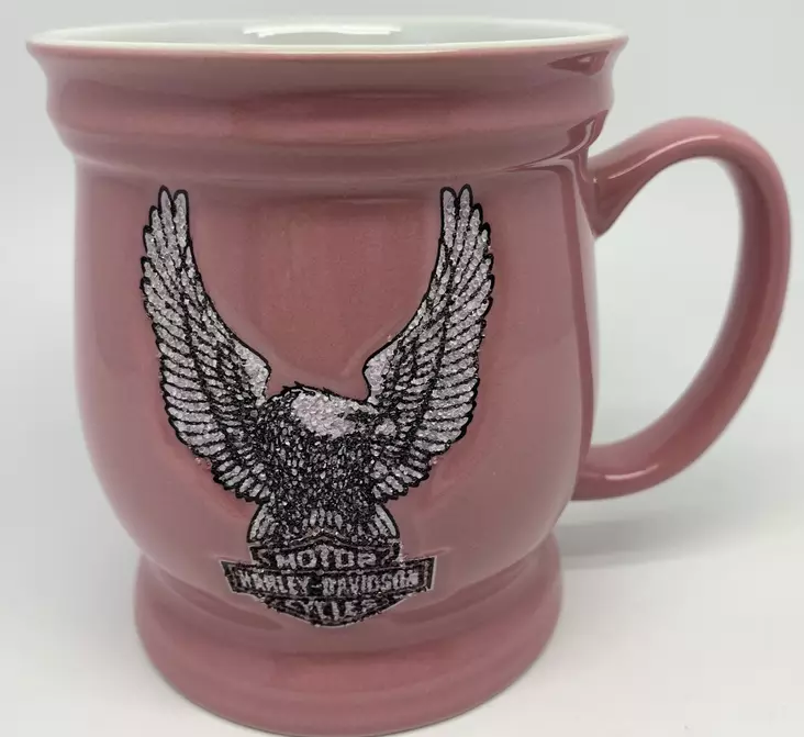 Harley-Davidson muki pinkki 3D logo - Astiat - HM40 - 1