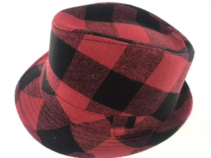 Hattu punamusta ruutu hattu - Hatut - HAT70 - 1