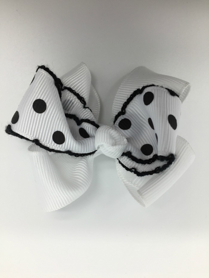 Hiusrusetti, valkoinen - Hiuskoristeet - PIN110 - 1