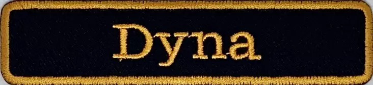 Kangasmerkki Dyna - Kangasmerkit - K1520 - 1