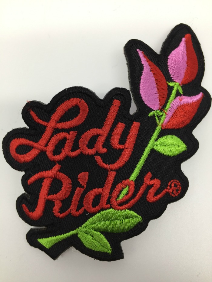 Kangasmerkki, Lady Rider - Kangasmerkit - K1350 - 1