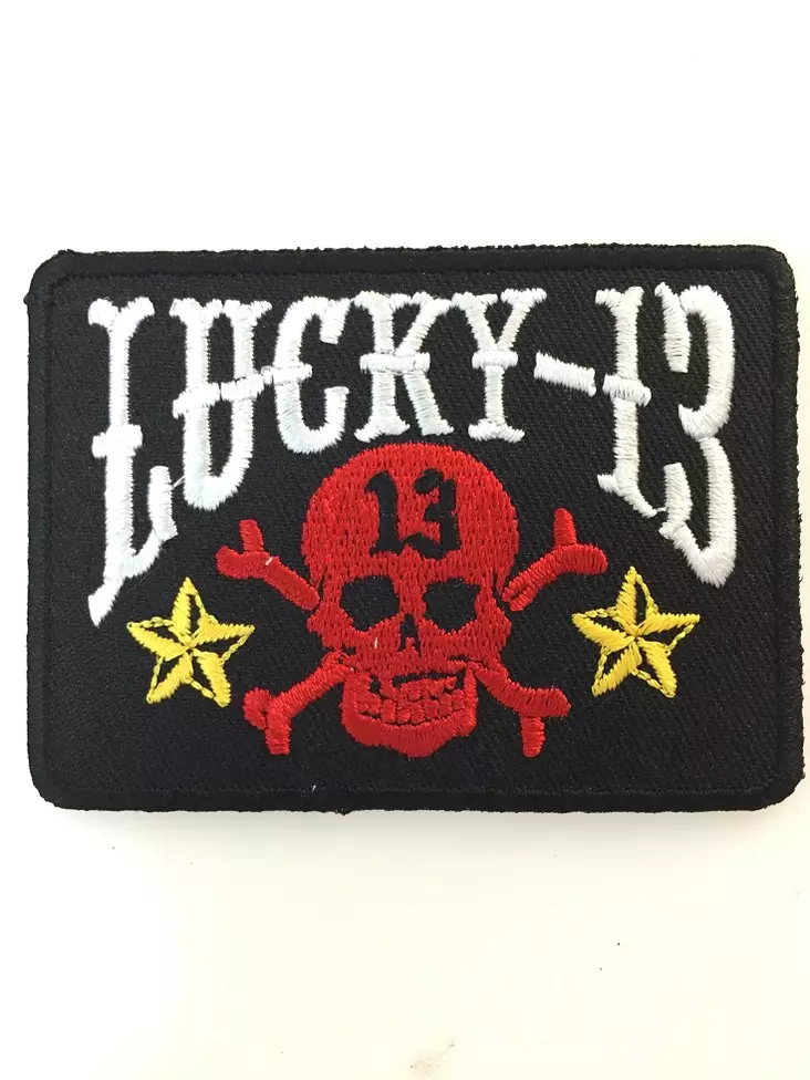 Kangasmerkki-Lucky13-etukuva - Kangasmerkit - K1300 - 1