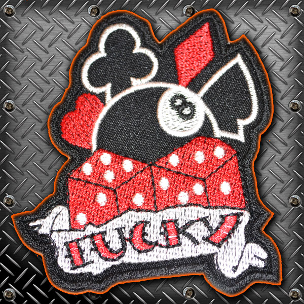 Kangasmerkki, Lucky - Kangasmerkit - K880 - 1