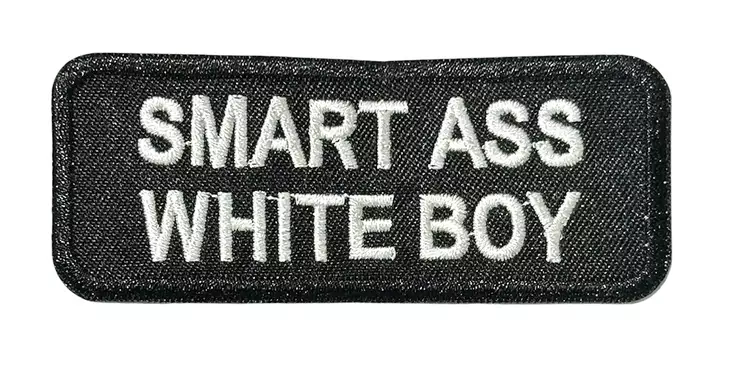 Kangasmerkki Smart Ass - Kangasmerkit - K1590 - 1
