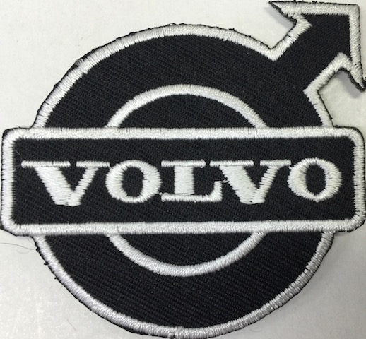 Kangasmerkki-Volvo-logo - Kangasmerkit - K1180 - 1