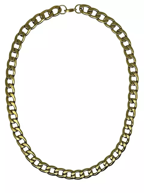 Kaulaketju 11,5 mm ionipinnoitettu teräs - Kaulakorut - BA340 - 1