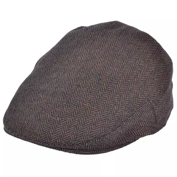 Lasten Lätsä, Ruskea Tweed-kuvio - Päähineet - LC840 - 1