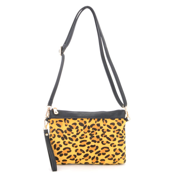 Laukku, leopard, 27x18. Hihnalla. - Laukut - NL630 - 1