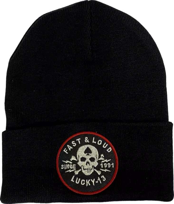 Lucky13 Pipo punainen rengas logo - Pipot - L150 - 1