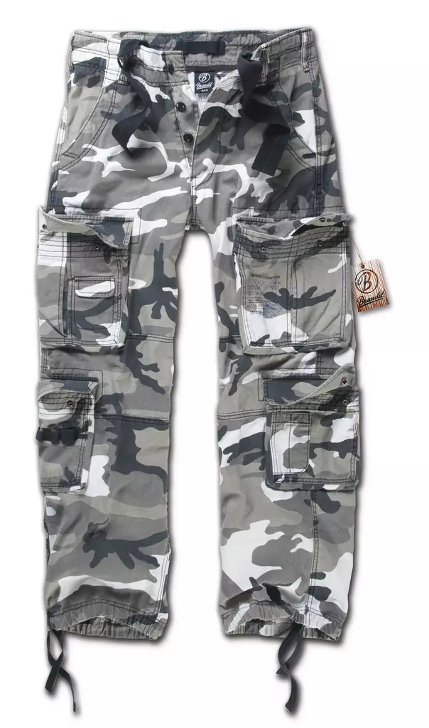 Reisitaskuhousut-urban camo-HO270-etupuoli - Reisitaskuhousut - HO270 - 1