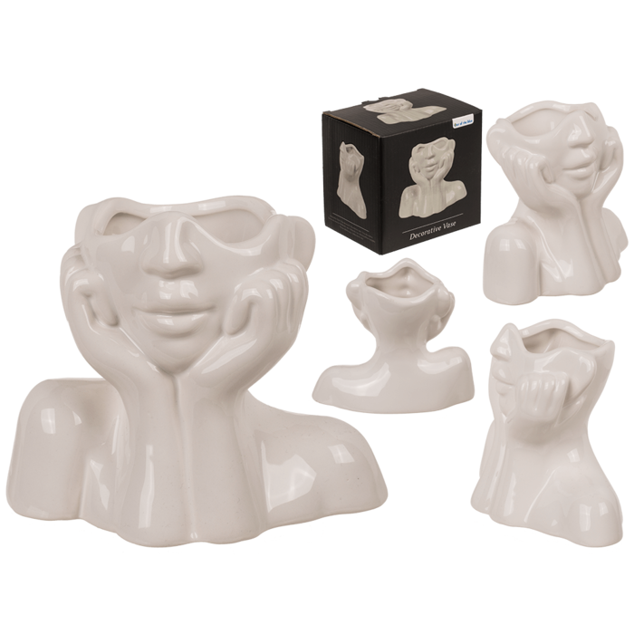 Maljakko Kasvot 200 ml - Ruukut, maljakot - PRT1280 - 1