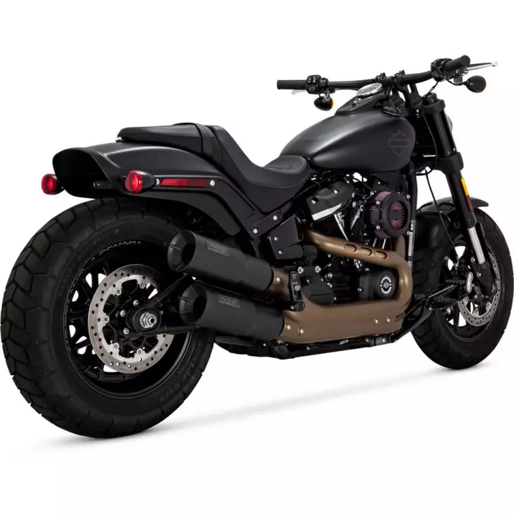 MUFFLER HI-OUTPUT SLIP-ONS MATTE BLACK - Pakoputket ja niiden osat - 18011250 - 1