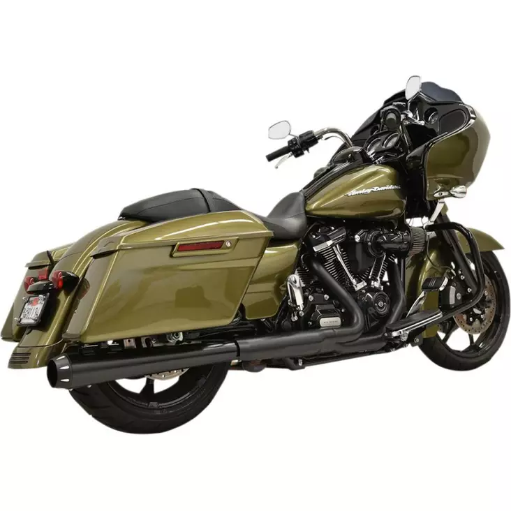 MUFFLERS SLIP-ON 4" DNT ELIMINATOR MEGAPHONE CROSS-OVER BLACK - Pakoputket ja niiden osat - 18011160 - 1