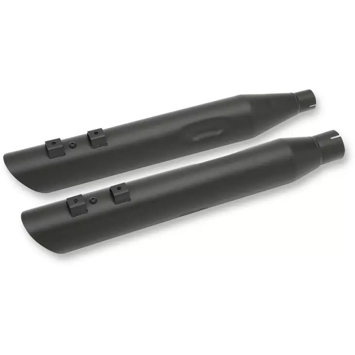 MUFFLERS SLIP-ON 4" SLASHDOWN BLACK - Pakoputket ja niiden osat - 18011190 - 1