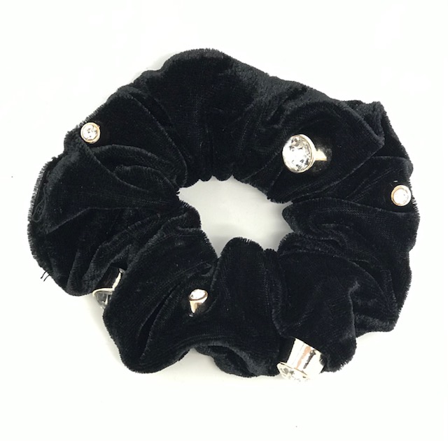 Muhkea hiusdonitsi, musta - Hiuskoristeet - PIN300 - 1