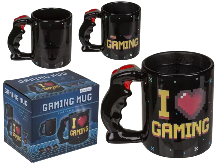 Muki I Love Gaming, lämpöefektillä - Mukit - LKM330 - 1