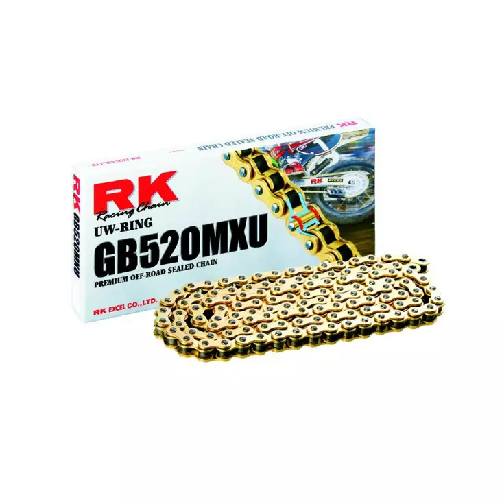 MXU 110 CLIP LINK 520 U-RING REPLACEMENT DRIVE CHAIN / GOLD|GOLD / STEEL - Ketjut ja ketjulinkit - 12220190 - 1