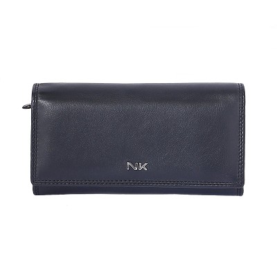 Nahkalompakko RFID-suojattu iso - Lompakot ja rahakukkarot - KN430 - 1