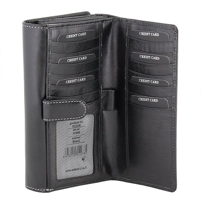 Nahkalompakko RFID suojattu iso - Lompakot ja rahakukkarot - KN380 - 1