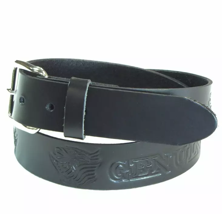 Nahkavyö Genuine Biker vaihto solki - Nahkavyöt - MAS20 - 1