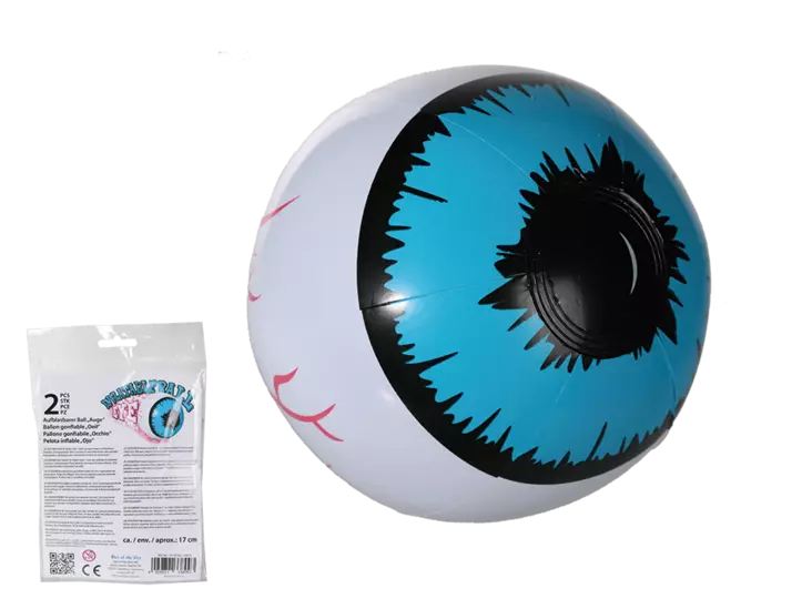 Pallo, puhallettava, Silmät 2 kpl - Lelut - PRT650 - 1