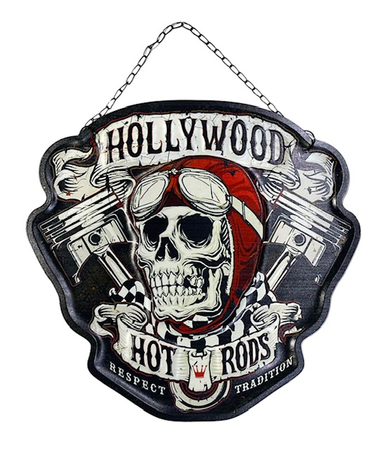 Peltikyltti Hollywood Hot Rods - Taulut, kehykset - PELT350 - 1