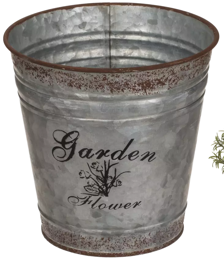 Peltinen sanko Garden Glower 13 x 9 cm - Peltipurkit - 220180 - 1