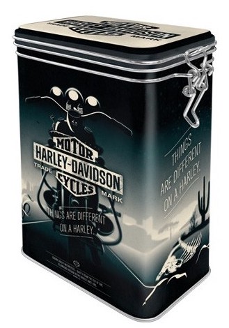 Peltipurkki H-D kahvipurkki tiiviste kan - Säilytys - PELT190 - 1