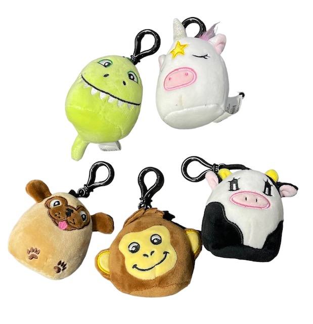 Plush Animals-avaimenperä n. 80 mm - Lelut - LELU260 - 1