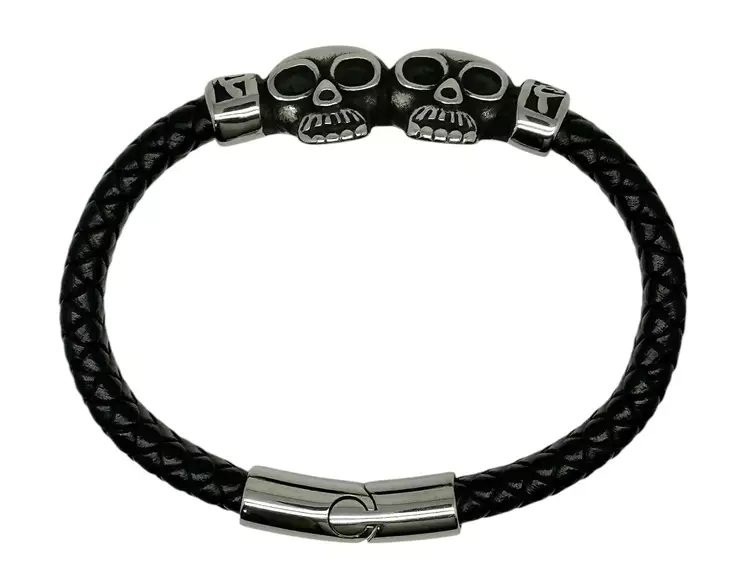 Punottu ranneke Tuplakallo - Rannekorut - BA330 - 1