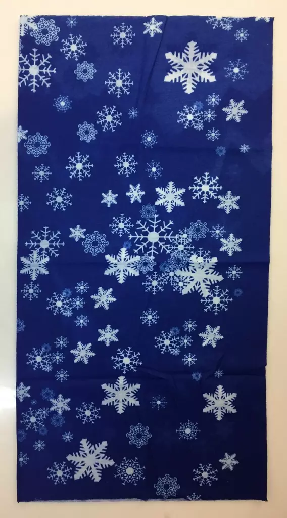 Putkihuivi, Lumihiutale, sininen - Putkihuivit - B160 - 1