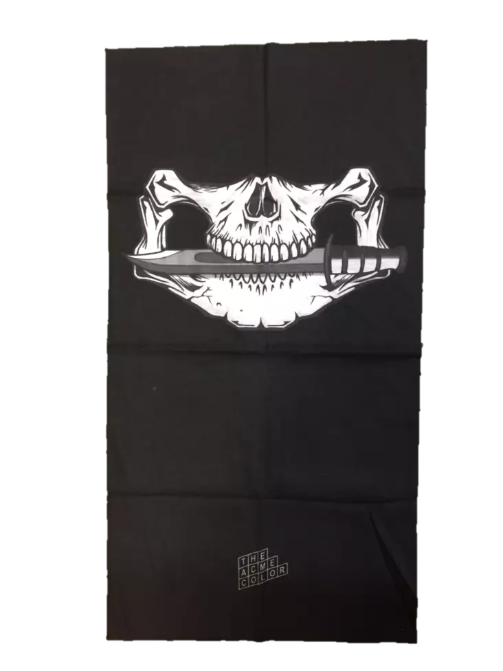 Putkihuivi, Skull Face and Knife - Putkihuivit - B190 - 1