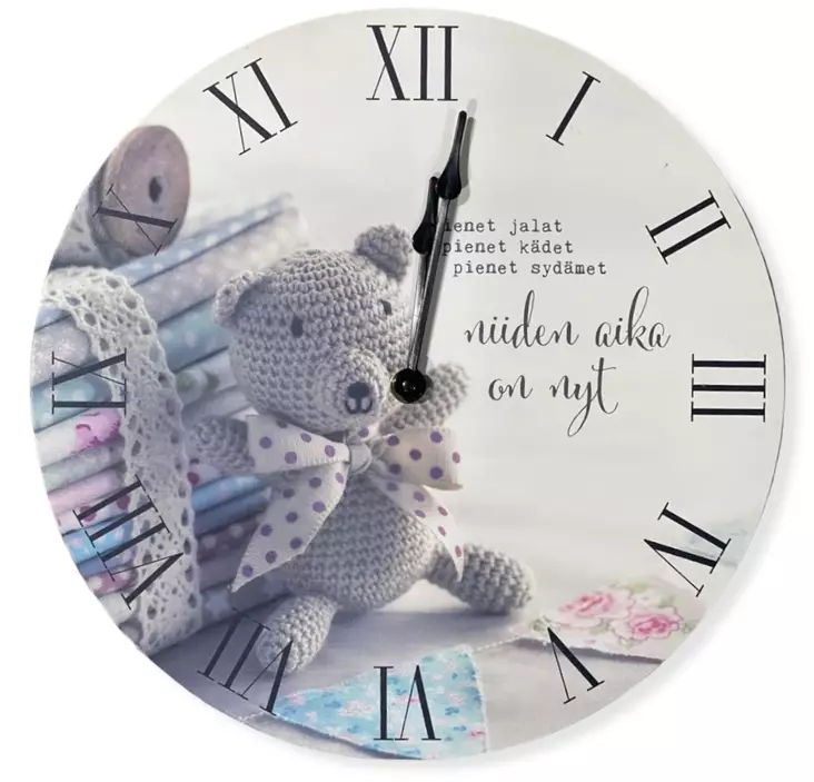 Seinäkello Pienet Kädet 30 cm - Kellot - KE140 - 1
