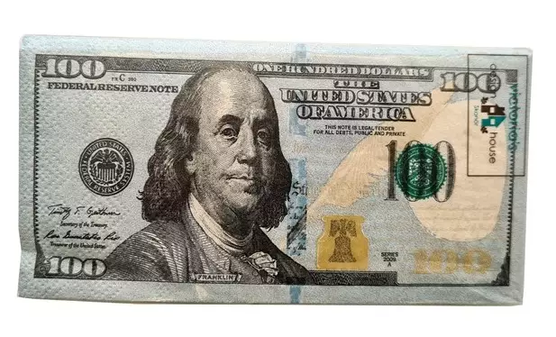 Servetti USA:n dollari 10 KPL - Servetit - SER80 - 1