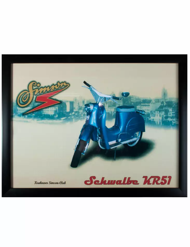 Sisustustaulu-Simson KR51 - Taulut, kehykset - PRT320 - 1