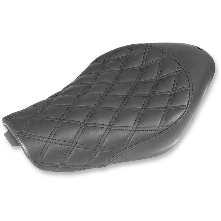 SOLO SEAT RENEGADE™ LS FRONT VINYL|SADDLEGEL™ PLAIN BLACK - Satulat ja satulanpäälliset - 08040660 - 1