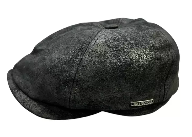 Stetson nahkalätsä musta - Lippikset - STHAT100 - 1