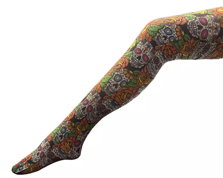 Sukkahousut Sugarskull - Sukkahousut - SU270 - 1