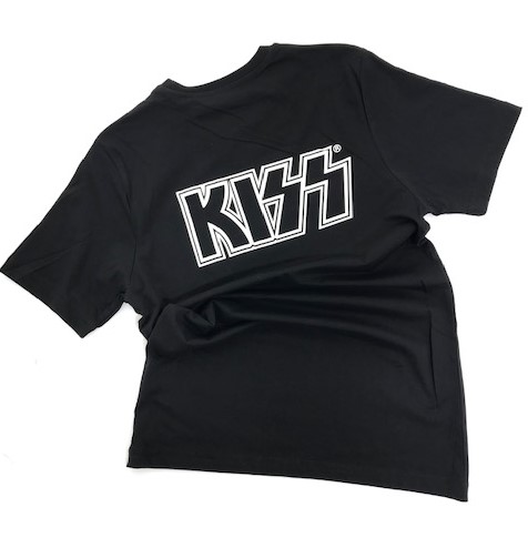 T-Paita, KISS painatus ylä selässä - T-paidat - TP1200 - 1