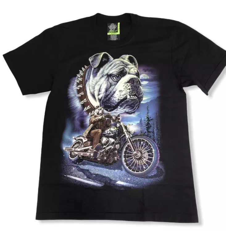 T-paita Rock Eagle, Bulldog Riders - T-paidat - TP1270 - 1