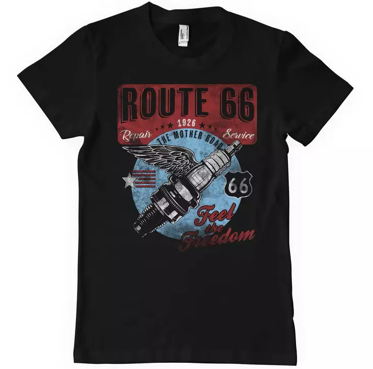T-paita Route 66 Vintage Spark - T-paidat - TP1330 - 1