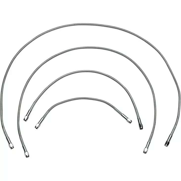 UNIVERSAL BRAKE LINE STAINLESS STEEL DOT AN-3 22" - Parts ryhmättömät - 12042730 - 1
