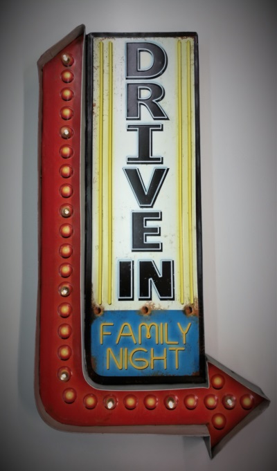 Valokyltti Drive In - Taulut, kehykset - PELT10 - 1