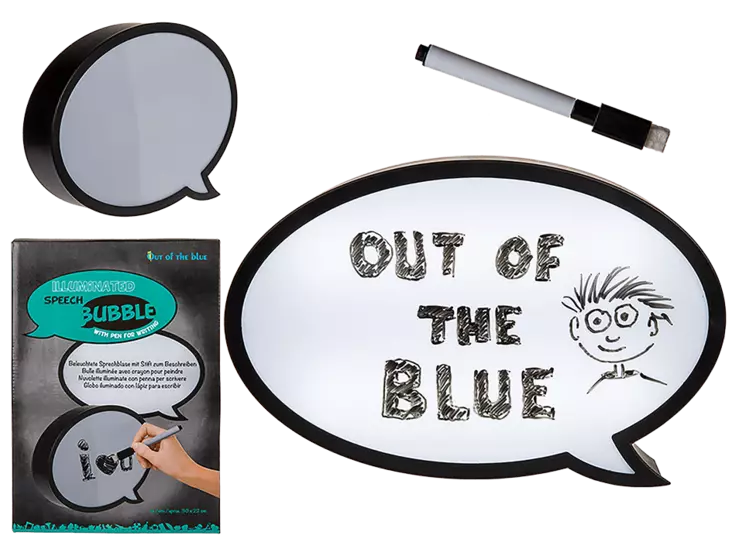 Valotaulu, Puhekupla, kynällä - Muu sälä - PRT780 - 1