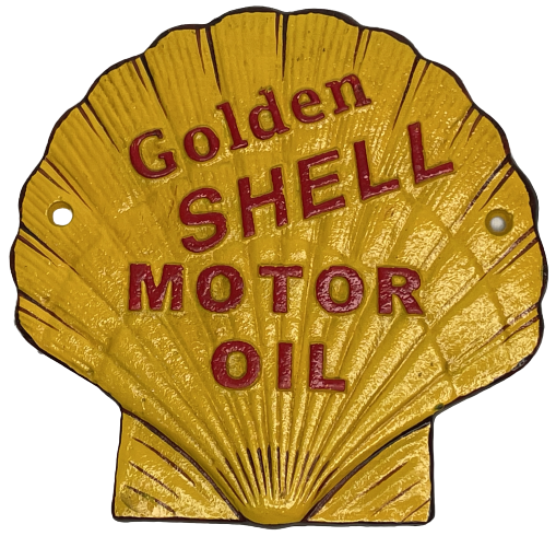 Valurauta SHELL 18x18 cm peltikyltti - Taulut, kehykset - PELT140 - 1