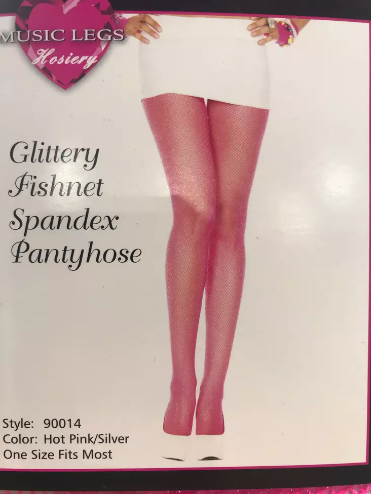 Verkkosukkahousut, pinkkihopea - Leggingsit - SU200 - 1