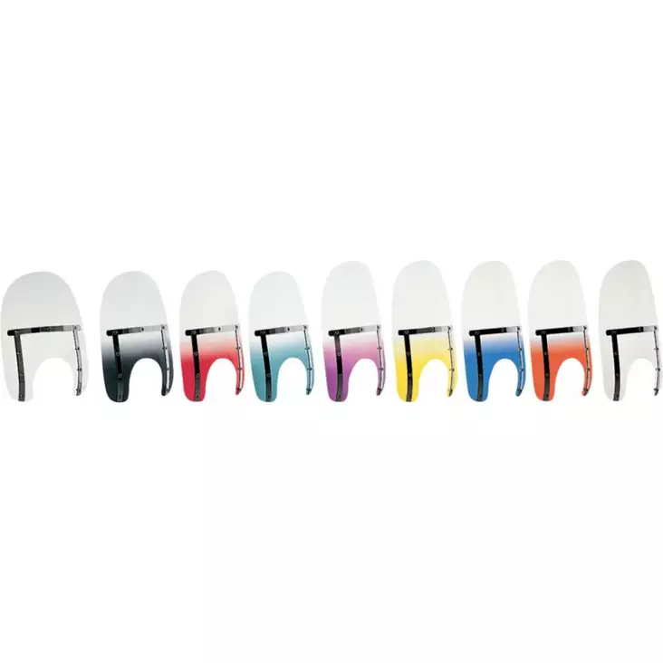 WINDSHIELD REPLACEMENT MEMPHIS SLIM 15" CLEAR - Tuulilasit ja etumaskit - MEM4110 - 1